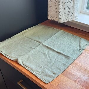 IKEA Sage  Green Linen pillow Cover